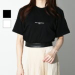 【P5倍&MAX2000円クーポン】STELLA McCARTNEY ステラマッカートニー ロゴT ミニ ロゴ Tシャツ オーガニックコットン レディース トップス 半袖 ホワイト WHITE ブラック BLACK 2001 511240SMW21 【オススメ商品】