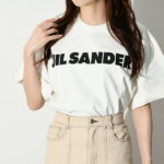 【P5倍&MAX2000円クーポン】JILSANDER ジルサンダー オーバーサイズ ロゴ コットン Tシャツ ロゴT レディース NATURAL WHITE ホワイト 707050 J02GC0001 J45148 プレゼント ギフト オススメ 【オススメ商品】