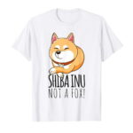 Japanese Shiba Inu Not a Fox | カワイイ犬 Tシャツ　日用品　雑貨　文房具　文具　手芸　趣味　プレゼント　入学祝い