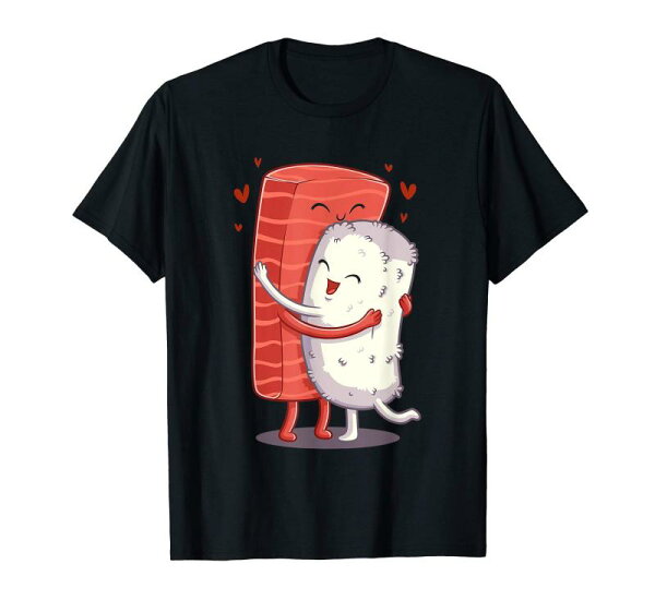 カワイイ かわいい アニメ おたく 日本の鮭寿司握りギフト Tシャツ