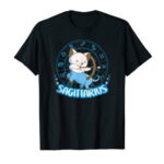 カワイイ猫占星術 星座 射手座 Tシャツ