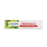 Jason Natural パワースマイル ホワイトニング 歯磨き粉 パワフルペパーミント 170g (6oz) ジェイソンナチュラル