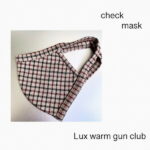 PUPULA(ププラ）チェックマスク pupula lux warm check mask【セレクトショップ】【レディースファッション 30代 40代 50代】